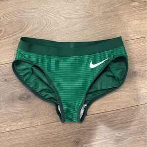 Nike Green Track Racing Briefs